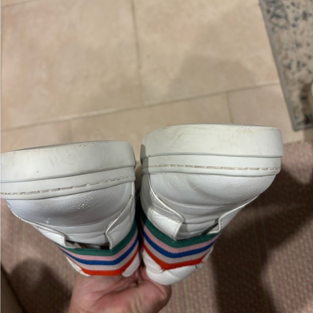 Boden Isabel Slip On Chunky Multi Stripe Sneakers - Picture 5 of 10
